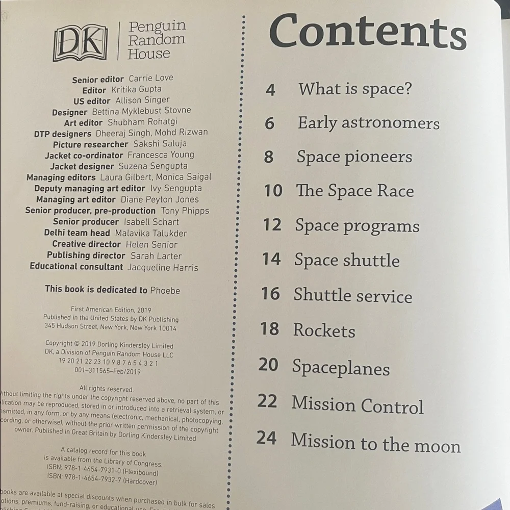 DK findout! Space Travel Book for Kids - Hard Cover